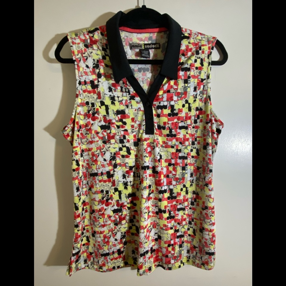 EUC JAMIE SADOCK Golf shirt large